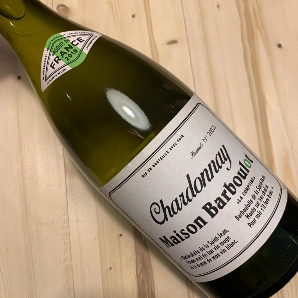 maison barboulot chardonnay